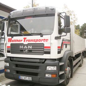 Fuhrpark von Walther Transporte in Finsterwalde/ Sorno